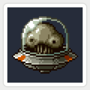 Metal Slug UFO Magnet